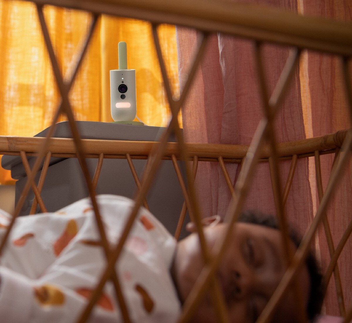 Intercomunicador com Câmara Conectada com App Baby Monitor, Sempre Conectado a Partir de Qualquer Lugar Nacar-6