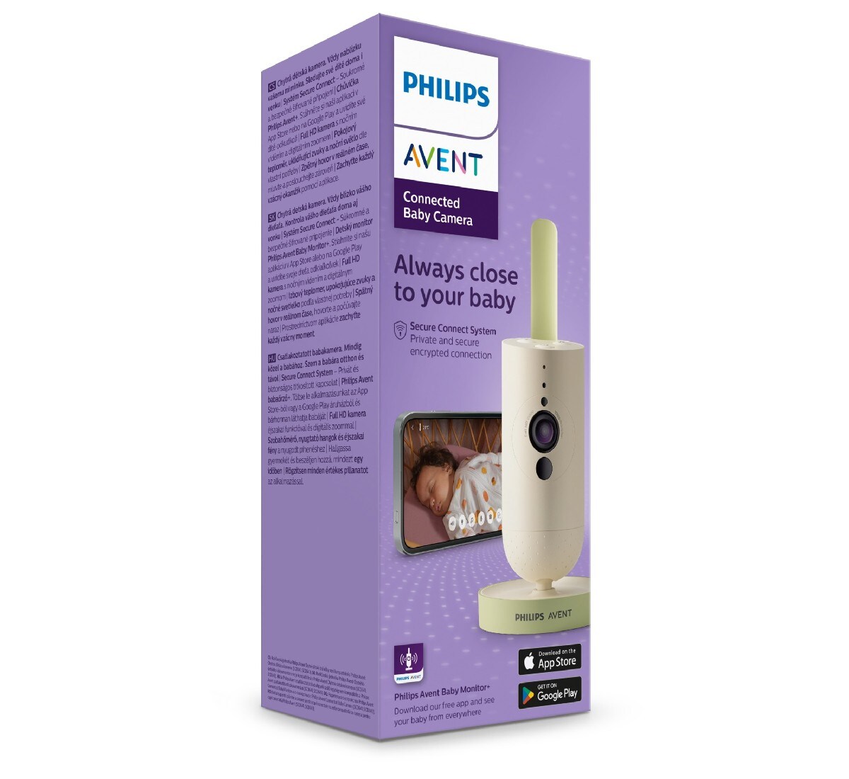 Intercomunicador com Câmara Conectada com App Baby Monitor, Sempre Conectado a Partir de Qualquer Lugar Nacar-8