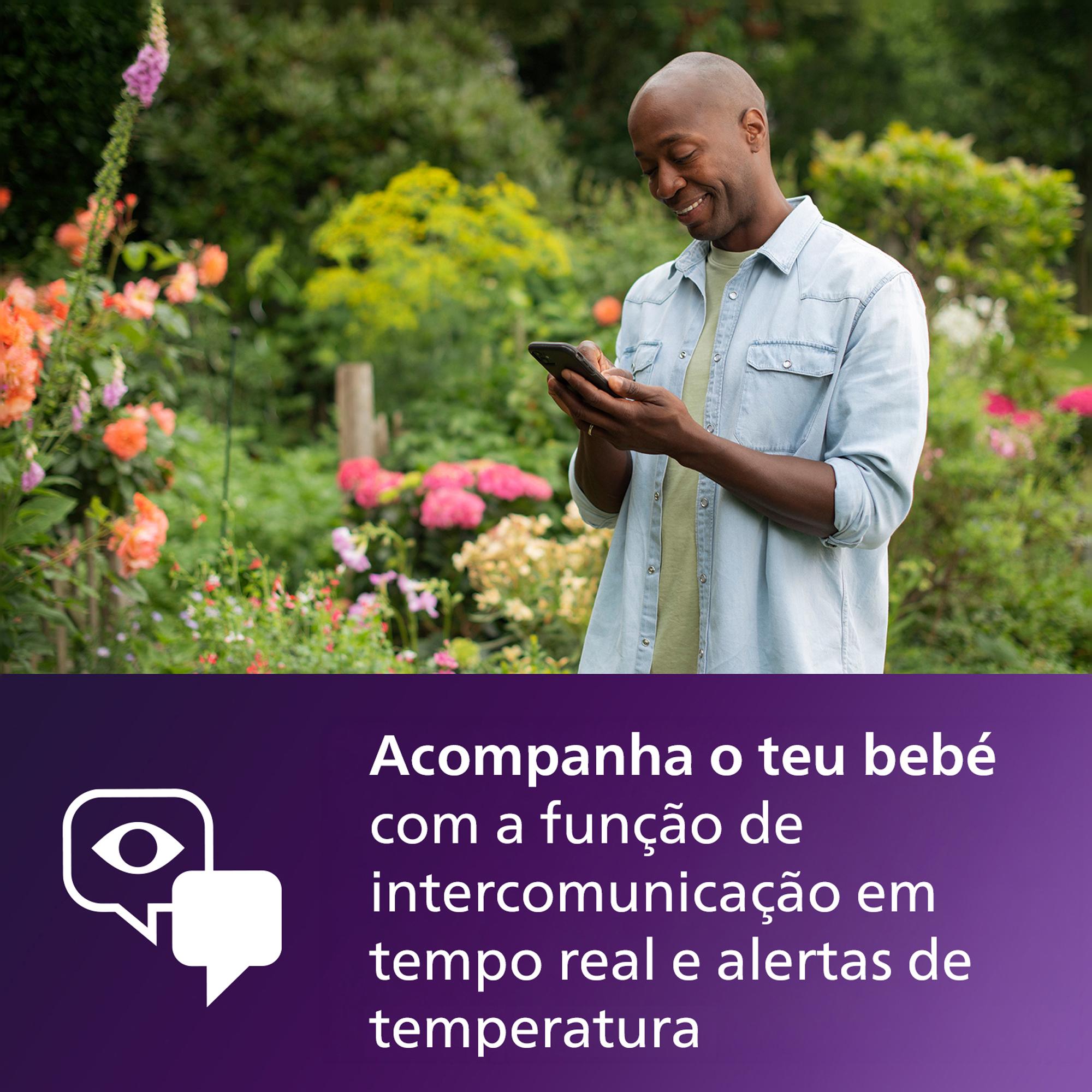 Intercomunicador Avent Conectado 4,3" Unidade de Pais + Aplicação SCD953/26 Nacar-6