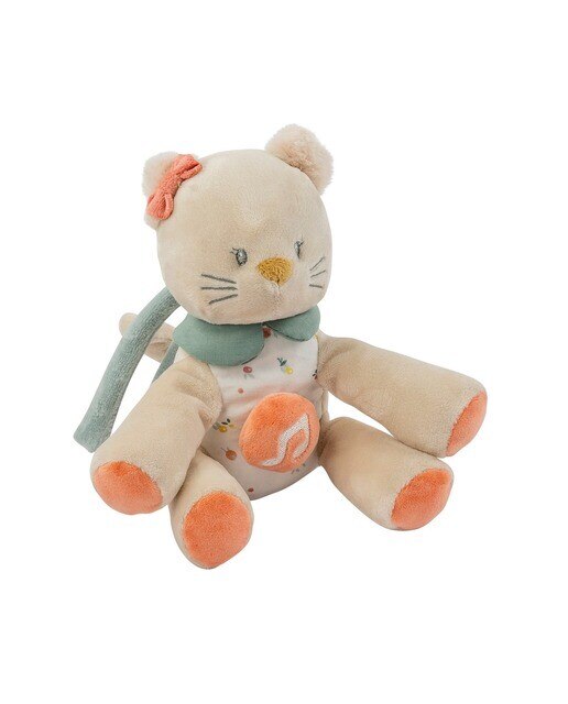 Imagem 0 de Peluche Musical Gato Lana Coleção Mila, Zoe & Lana