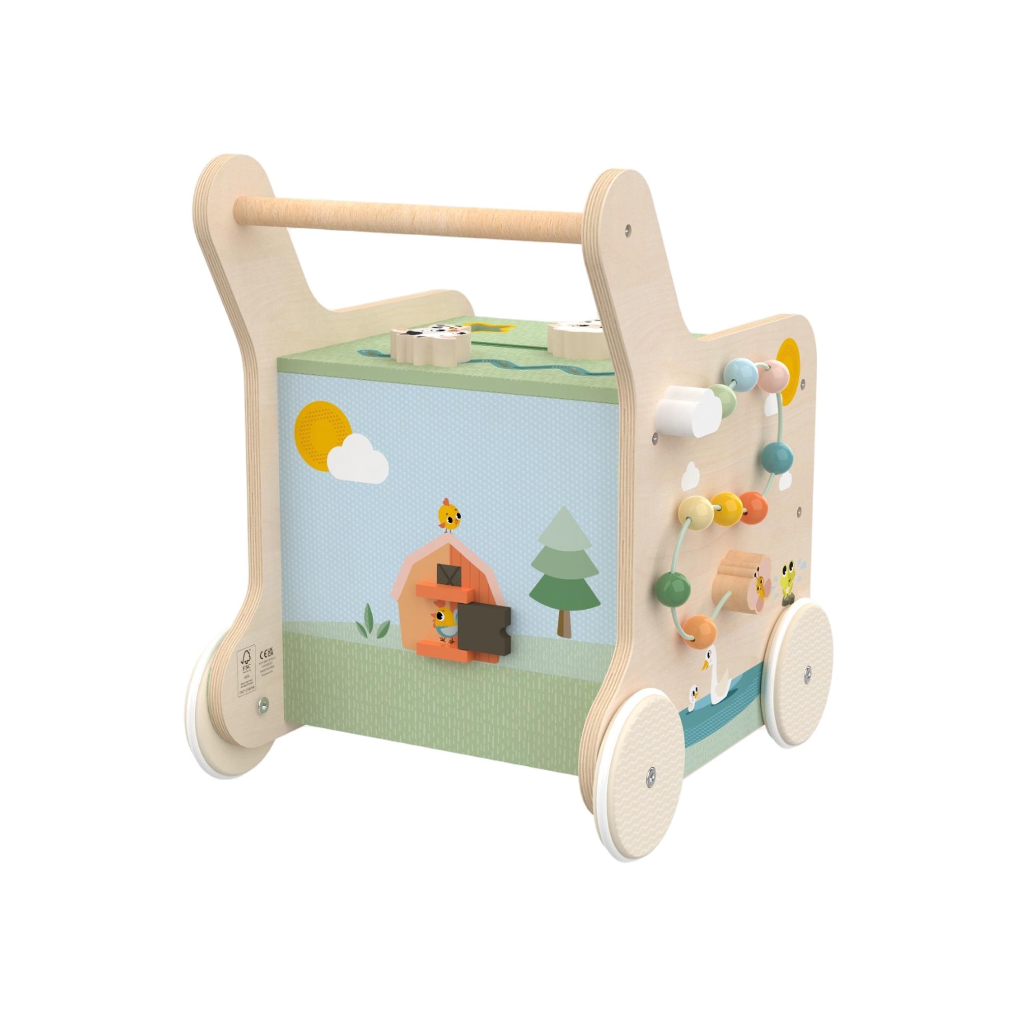 Carrinho de Atividades Farmers Funday Push & Play 4