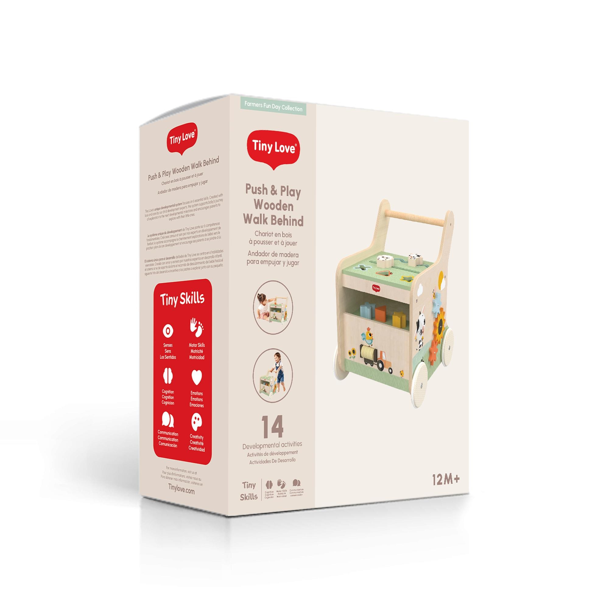 Carrinho de Atividades Farmers Funday Push & Play 6