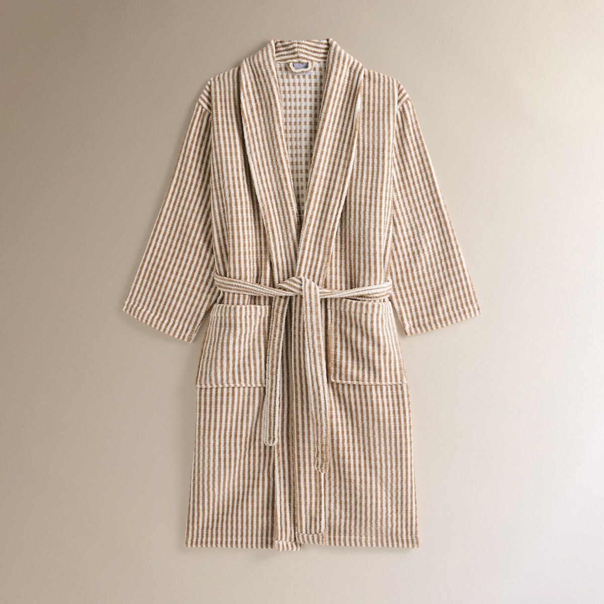 Roupão de Algodão 380 g/m2 Runa Bege-2