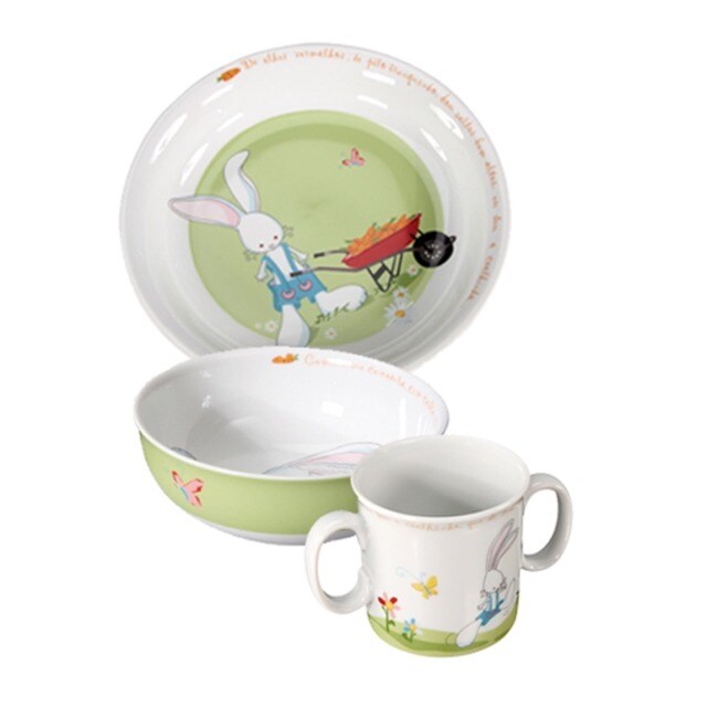 Conjunto infantil de 3 peças coelhinho Spal 1