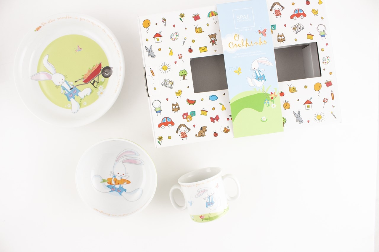 Conjunto infantil de 3 peças coelhinho Spal 2