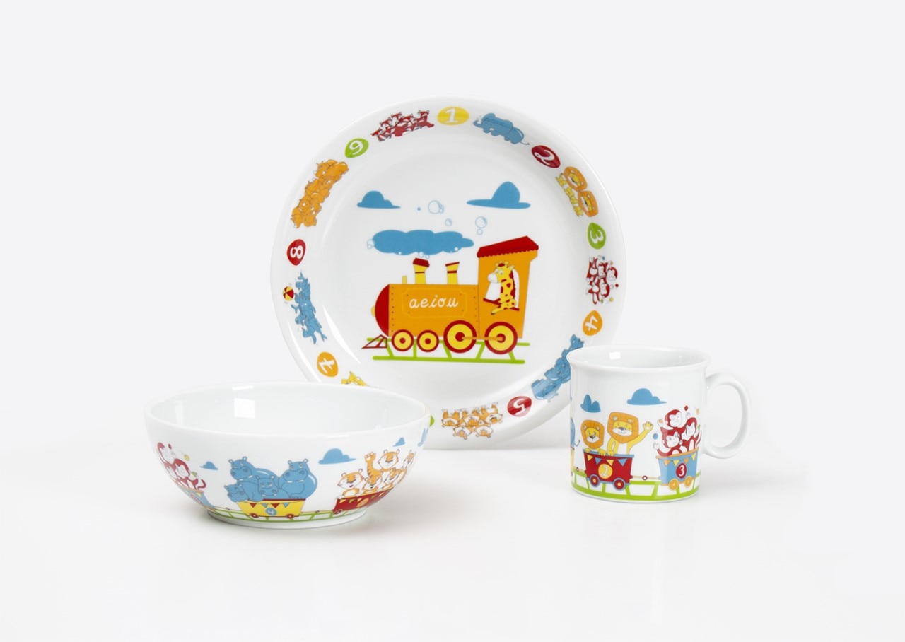 Conjunto infantil de 3 peças comboio Spal 1
