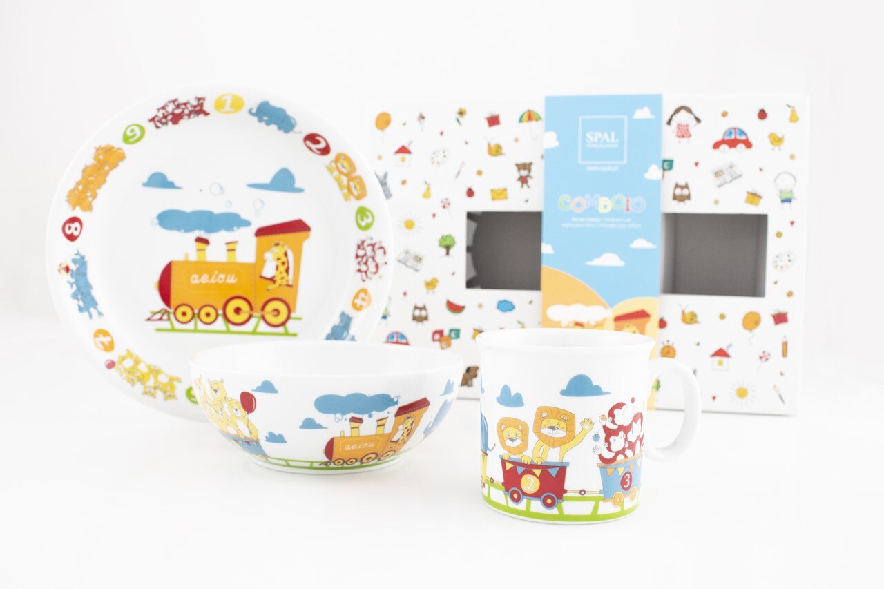 Conjunto infantil de 3 peças comboio Spal 2