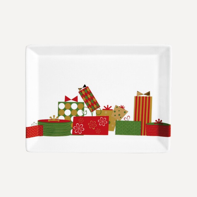 Imagem 0 de Travessa Retangular Happy Holidays