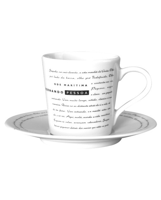 Chávena de Café e Pires Fernando Pessoa 1