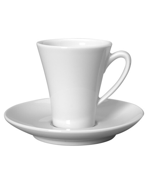 Chávena de Café e Pires Coupe/Loop 1