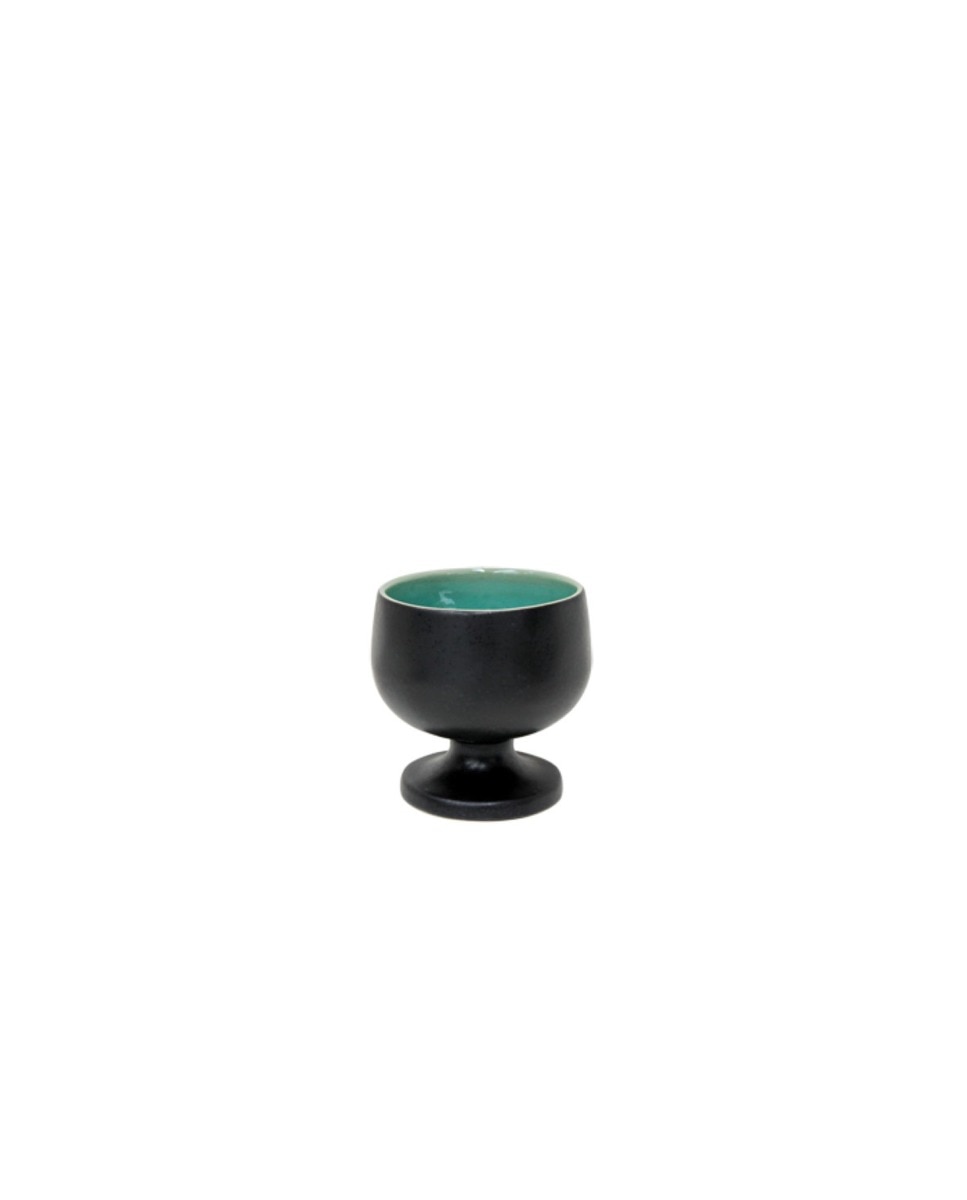 Taça com pé Riviera 12cm Costa Nova Azul-1