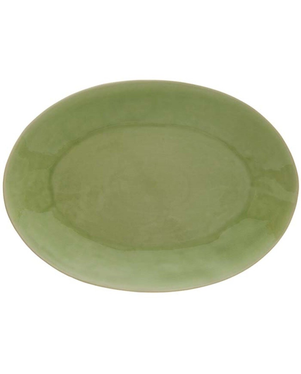 Travessa Oval vert frais Riviera 40cm Costa Nova Verde-1