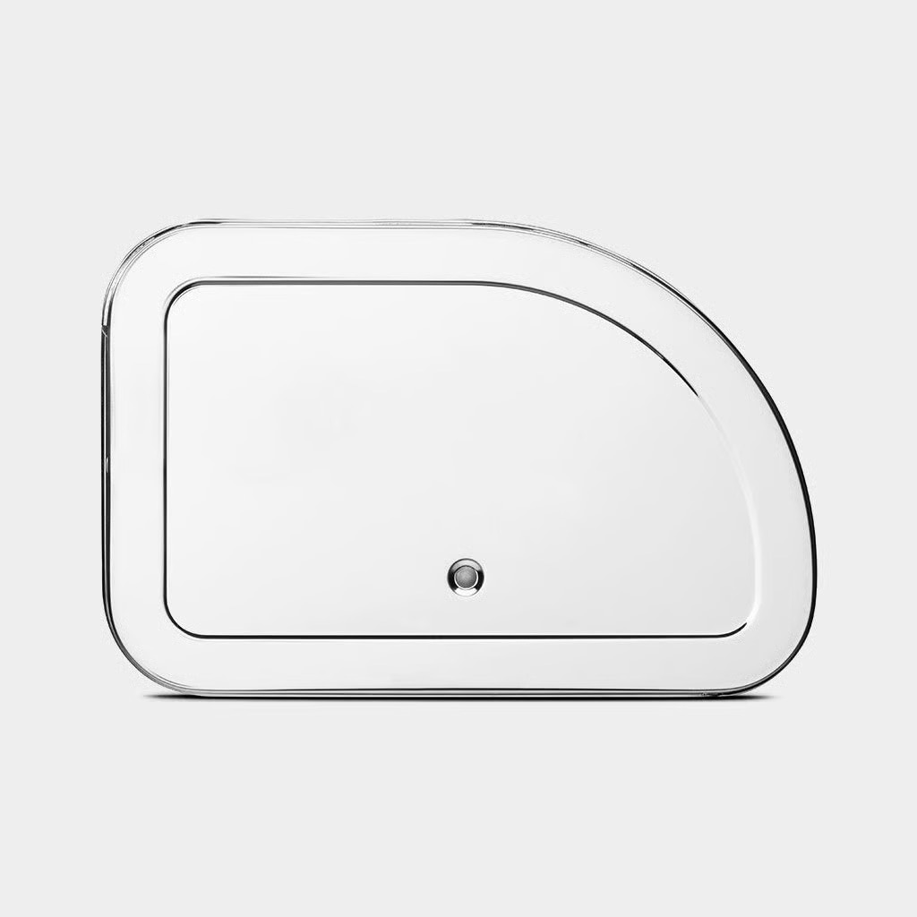 Caixa para Pão Roll Top Média - Aço Brilhante Inox Brilhante-2