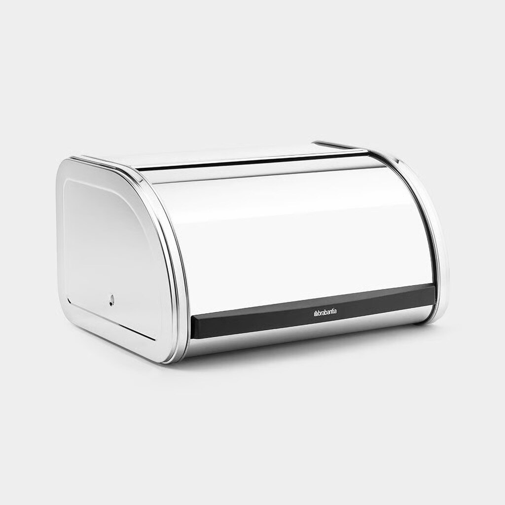 Caixa para Pão Roll Top Média - Aço Brilhante Inox Brilhante-3