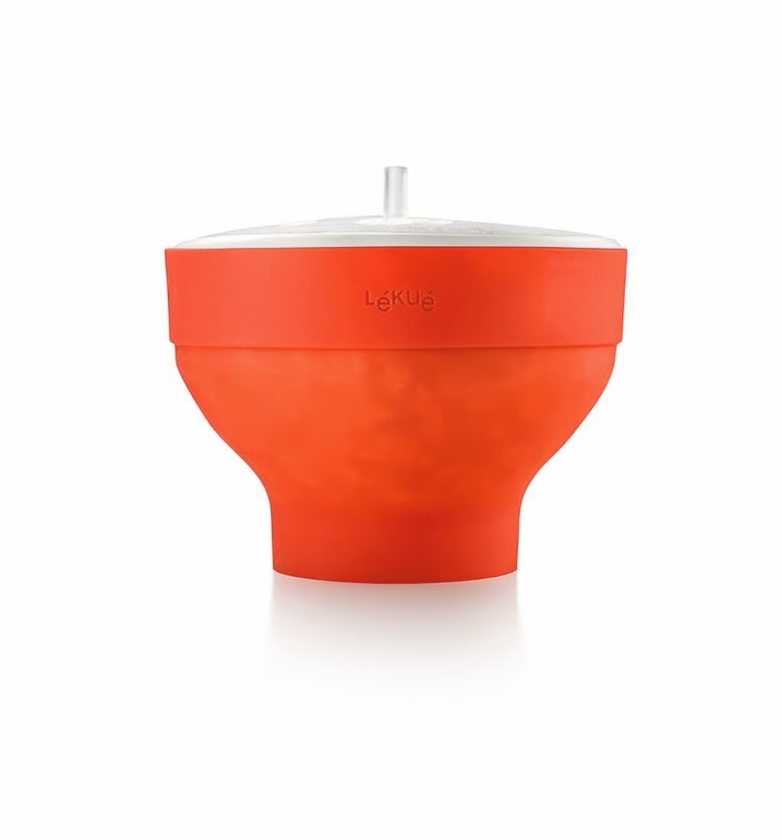 Recipiente para Fazer Pipocas Vermelho-1