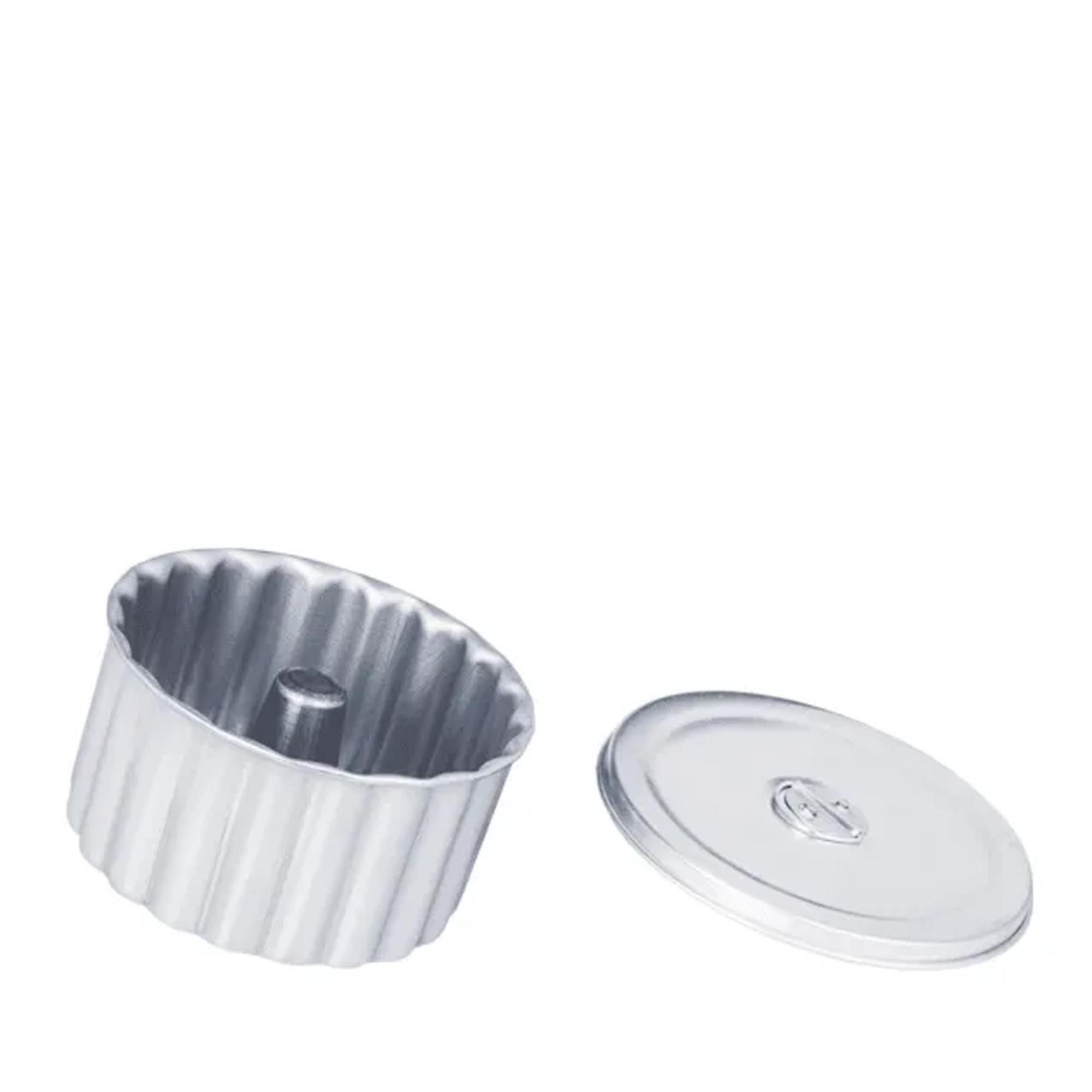 Molde Canelado para Bolos e Pudins com Tampa 1