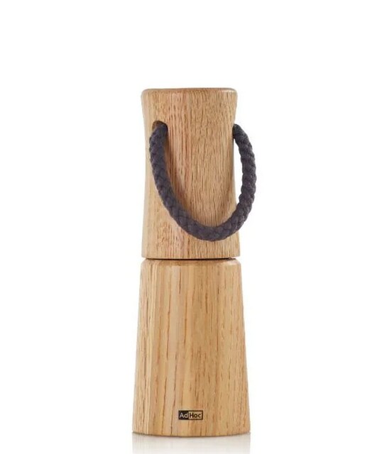 Imagem 0 de Moinho de Pimenta ou Sal Yaso  Carvalho Claro de 17 cm