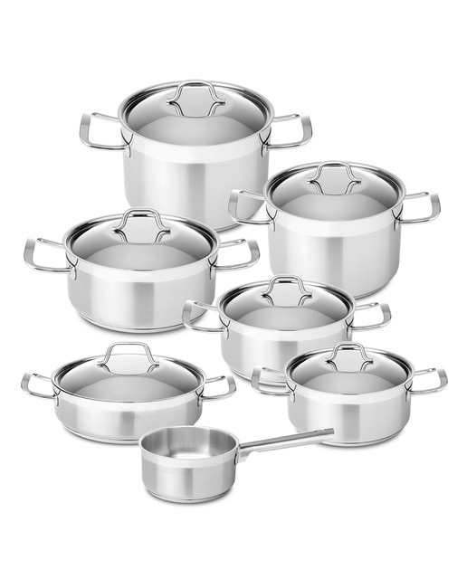 Imagem 0 de Trem de cozinha de 7 peças Profissional Tejo Silampos