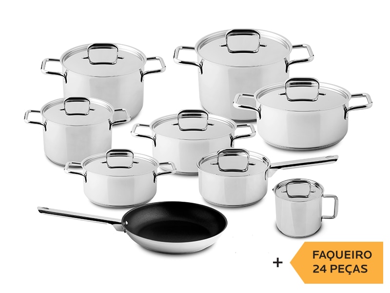 Imagem 0 de Conjunto de 9 Peças + Faqueiro Comfort