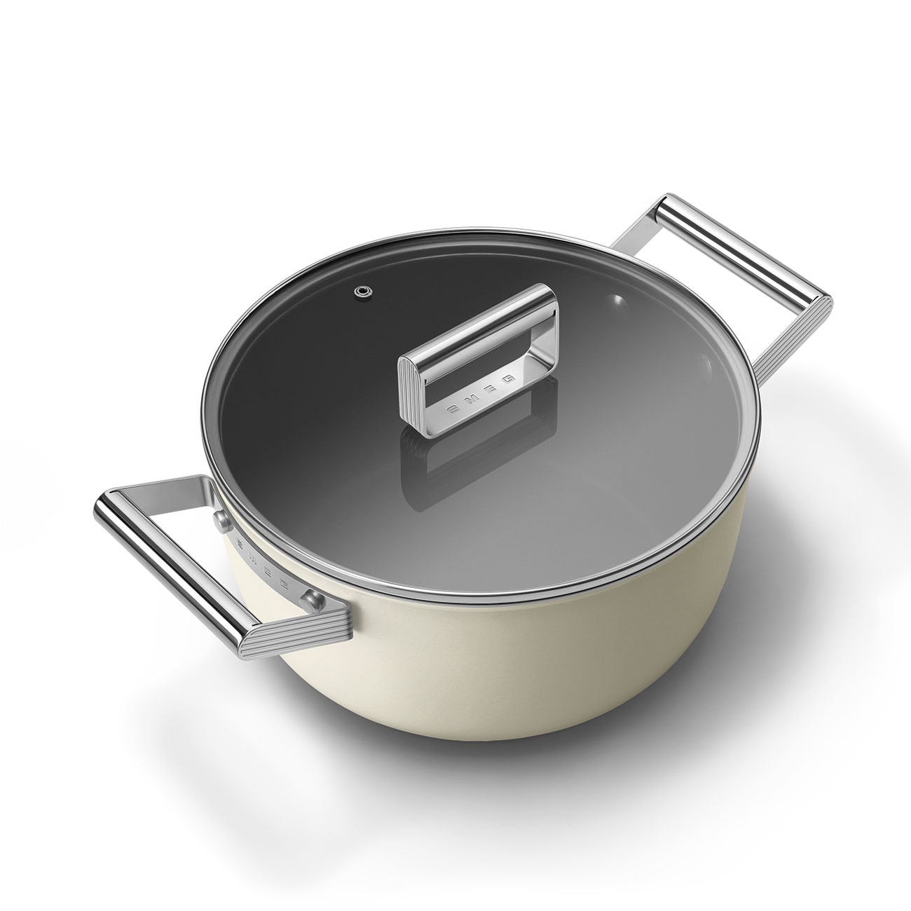 Panela Antiaderente Creme-2