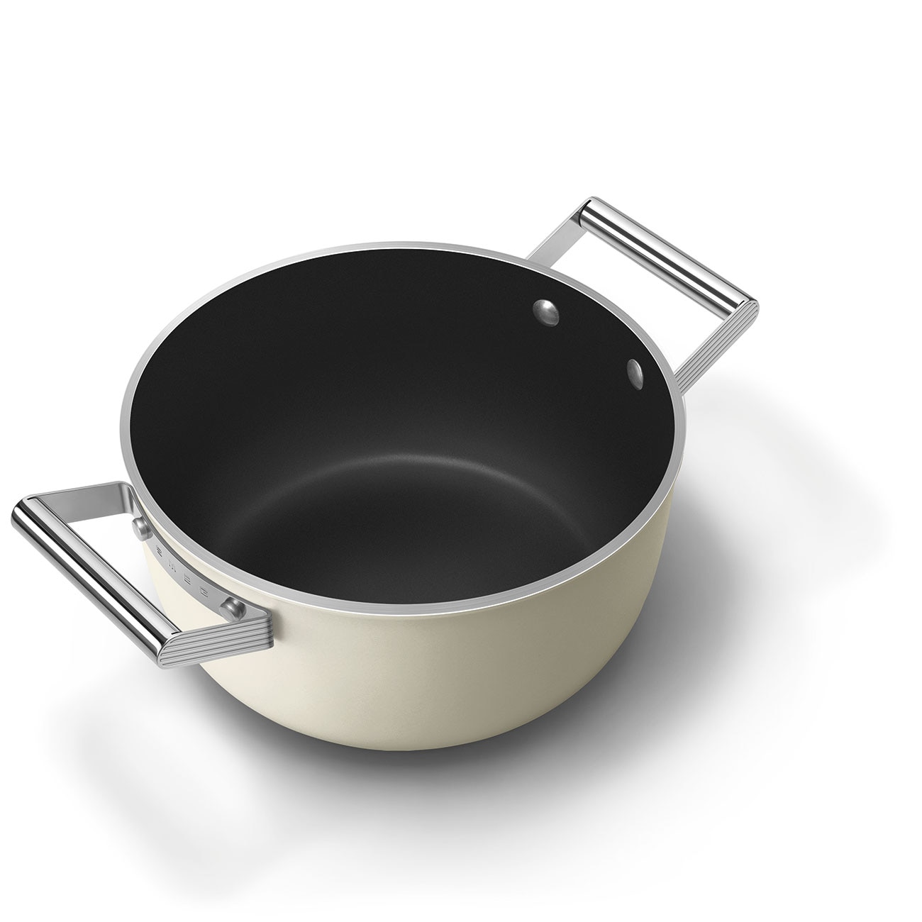 Panela Antiaderente Creme-5