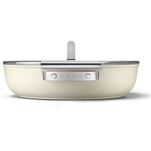 Panela Baixa Antiaderente Creme-3