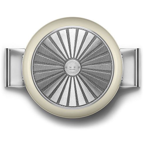 Panela Baixa Antiaderente Creme-4