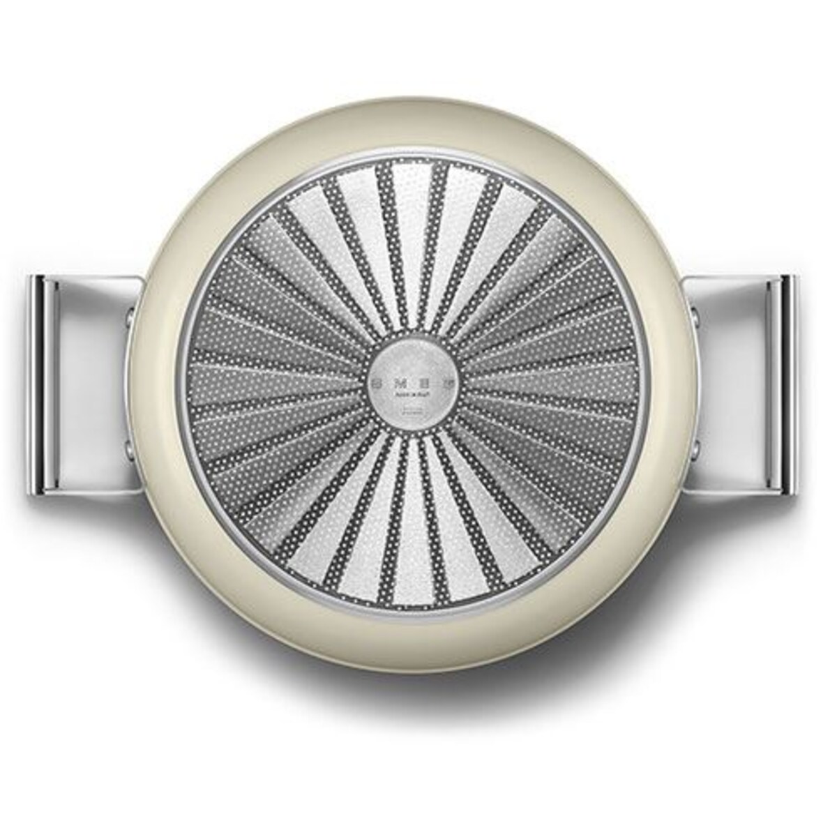 Panela Baixa Antiaderente Creme-4