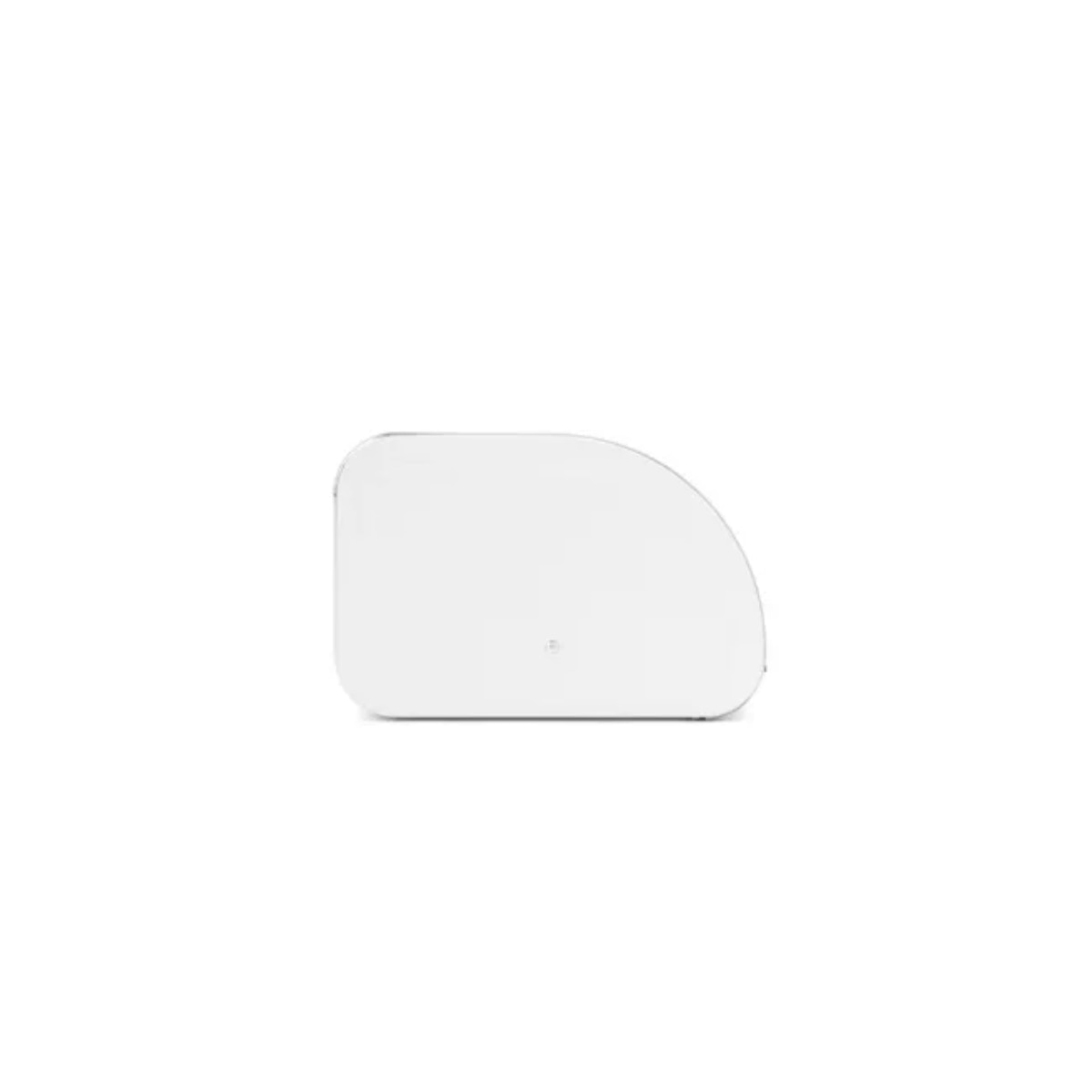 Caixa de Pão Roll Top Média Inox/Branco-2
