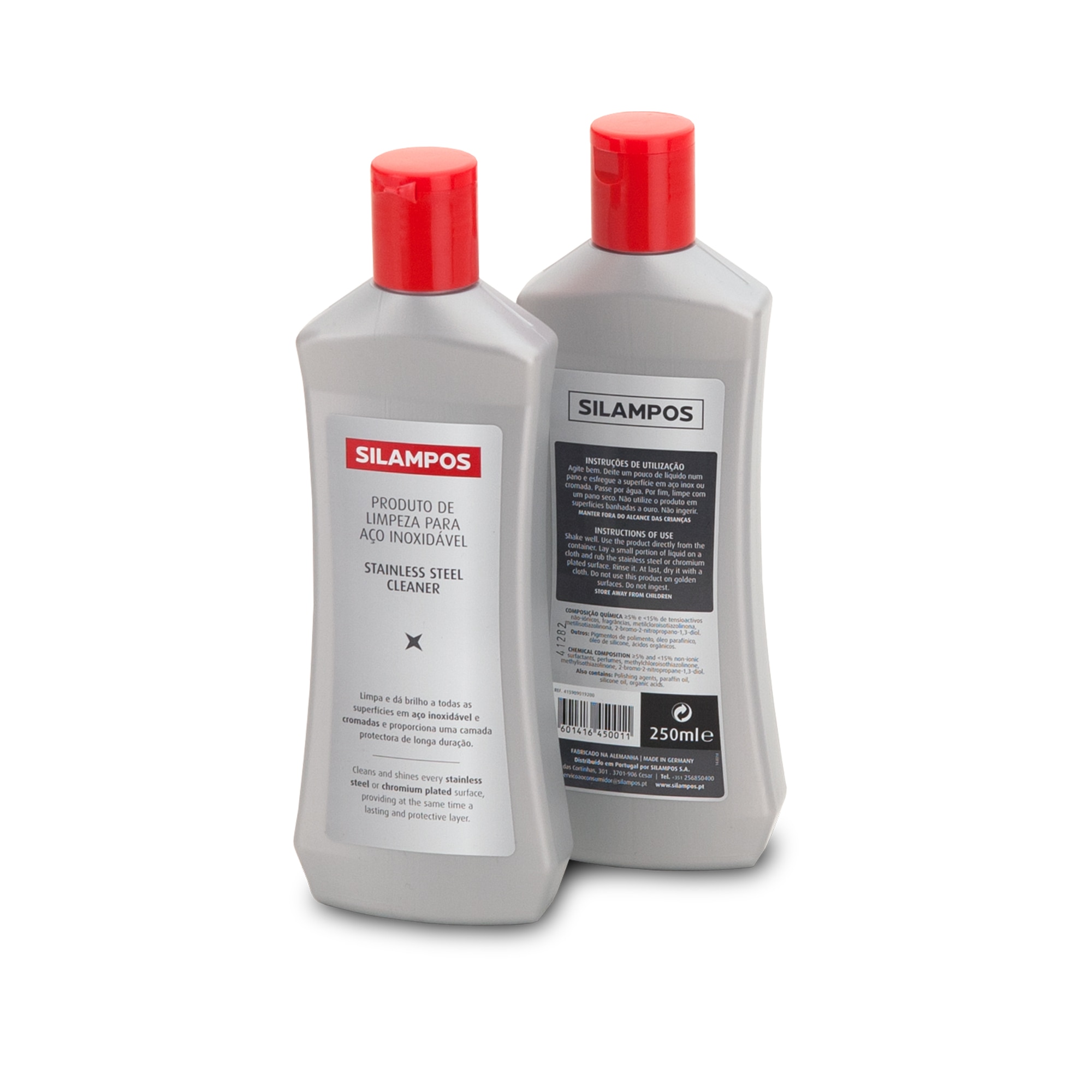 Produto de limpeza para aço inoxidável Silampos 2