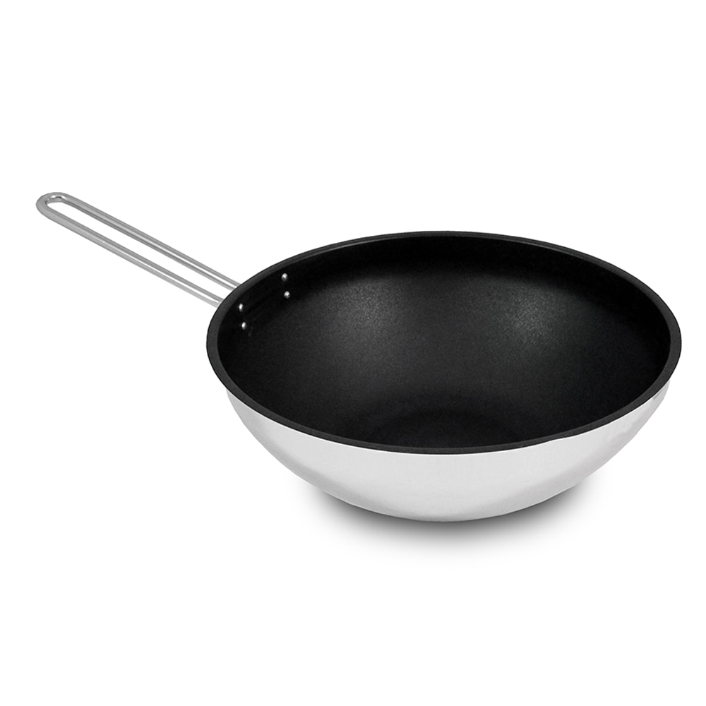 Imagem 0 de Wok antiaderente com cabo sem tampa Nautilus Silampos