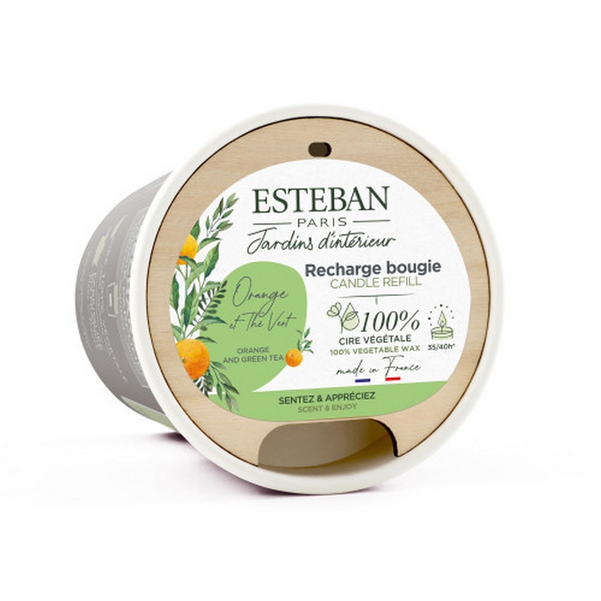 Recarga de Vela Perfumada Chá Verde e Laranja - 180g 2