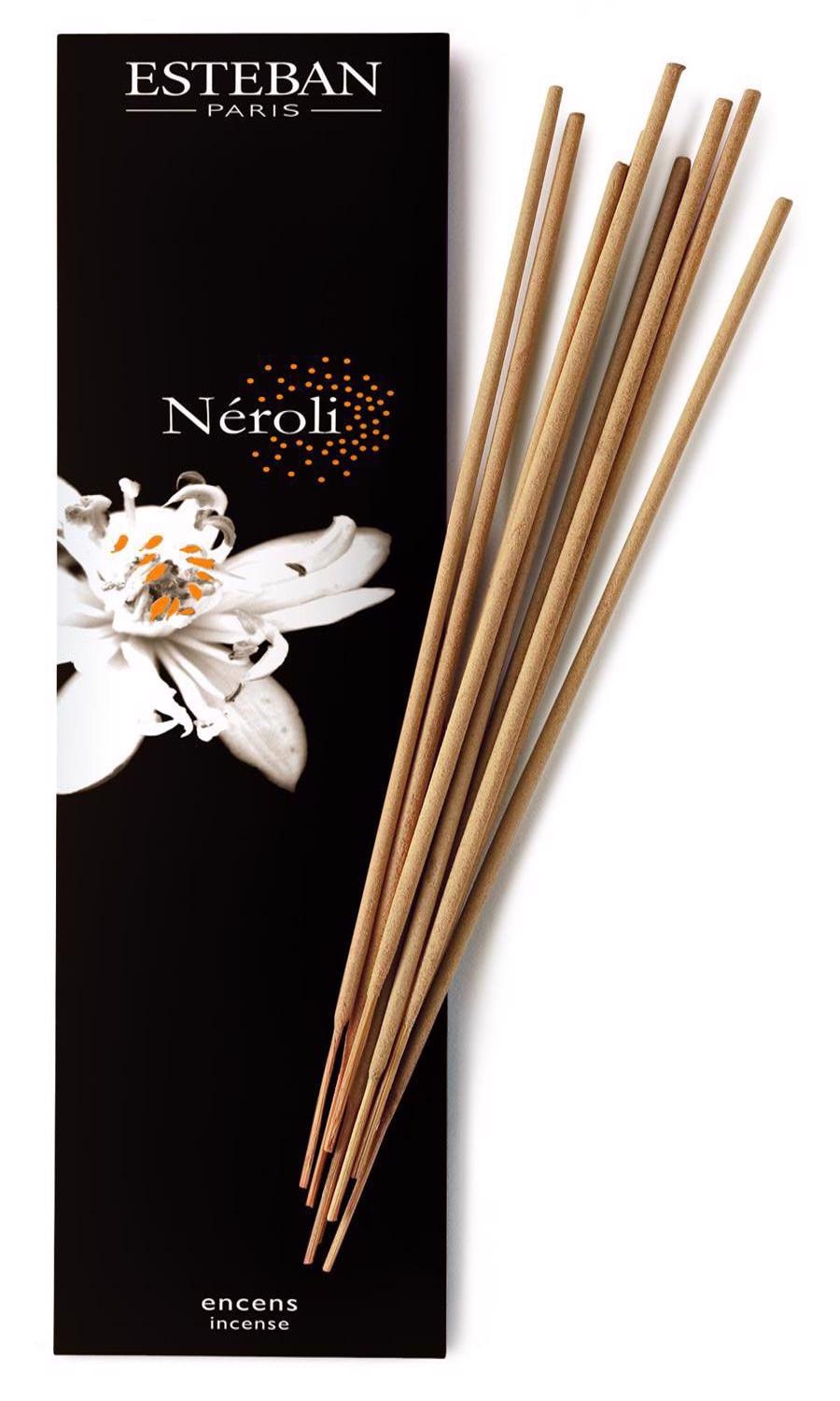 Conjunto de 20 Varetas de Incenso Indiano Neroli Preto-1