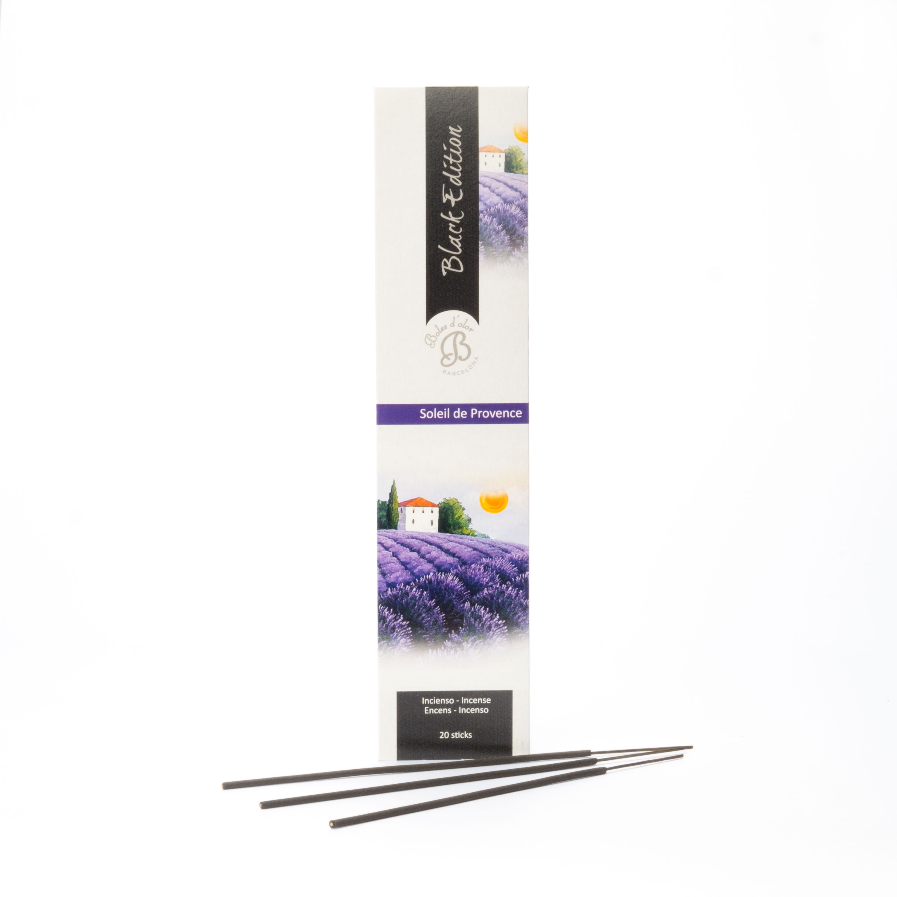 Incensos Black Edition Soleil de Provence - 16 Sticks 1