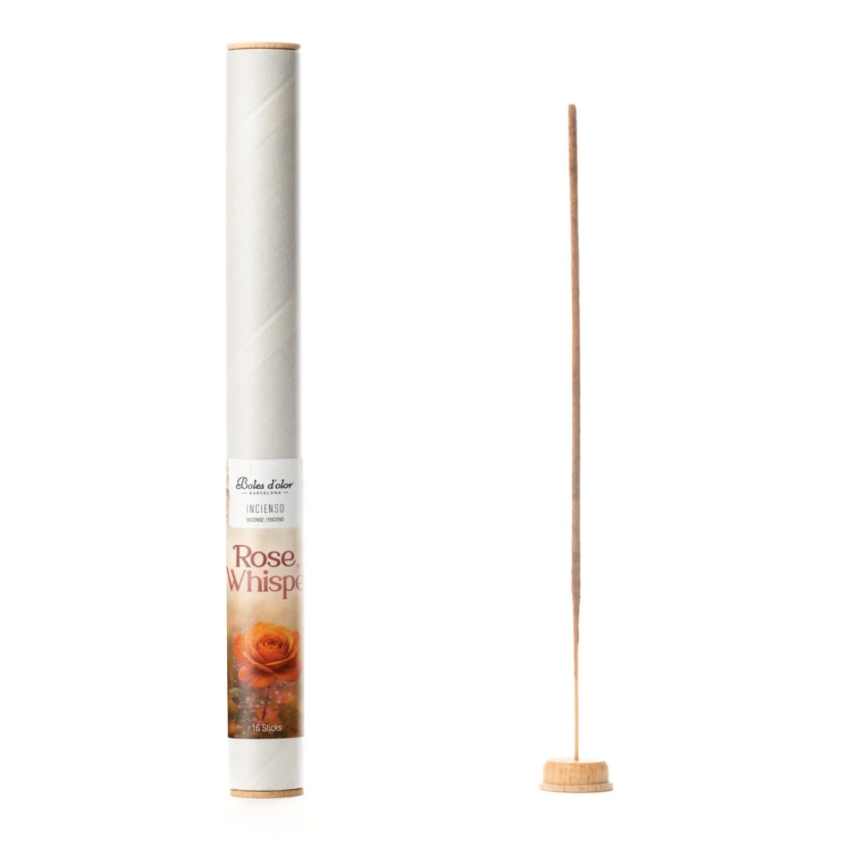 Imagem 0 de Incenso Rose Whisper - 16 sticks