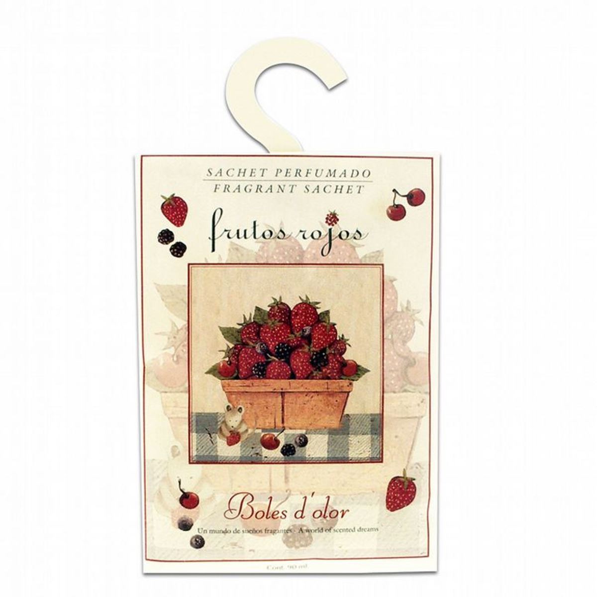 Saquinho Perfumado Boles D'olor Frutos Vermelhos - 90 ml 1