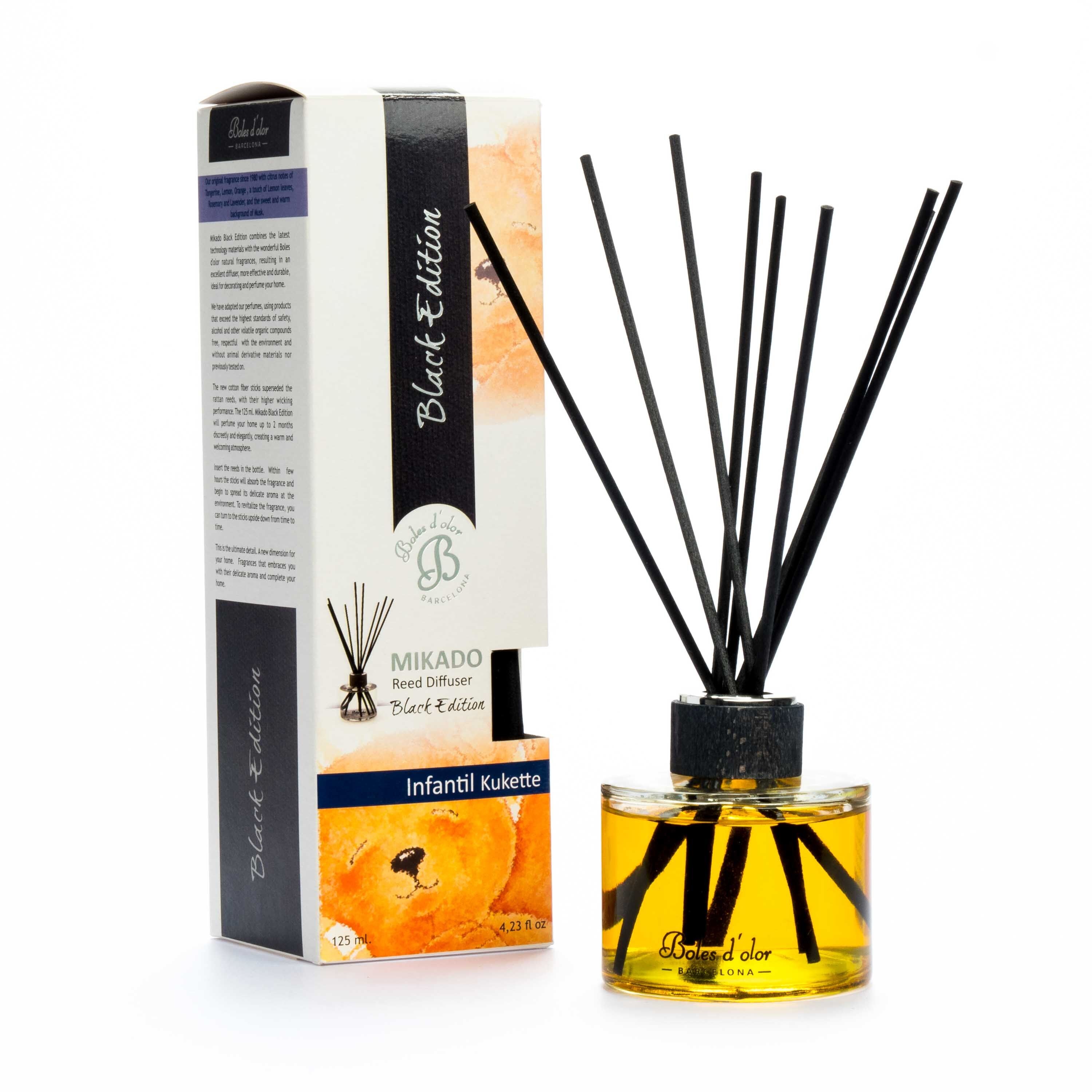 Difusor Mikado com Varetas Black Edition Infantil - 200 ml 1
