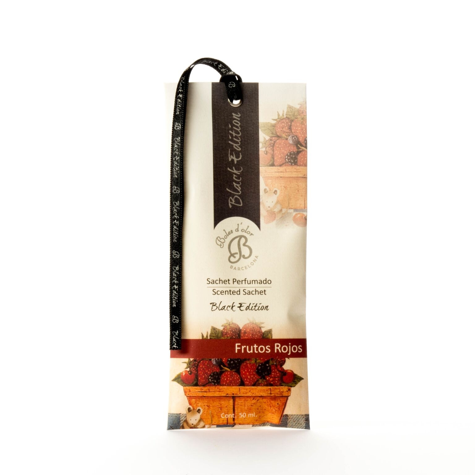 Saco Perfumado Boles d´Olor Black Edition - Frutos Vermelhos 1