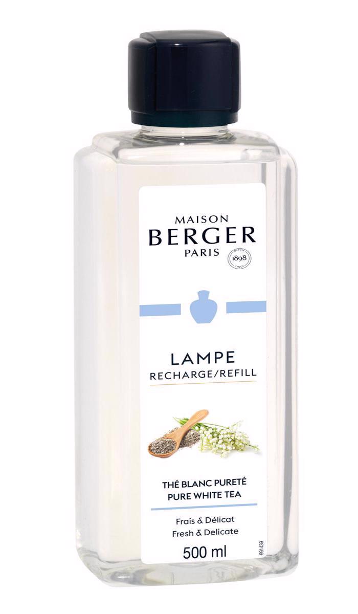 Recarga para Lamparina Catalitica Perfume Thé Blanc Pureté 500 ml Maison Berger 1