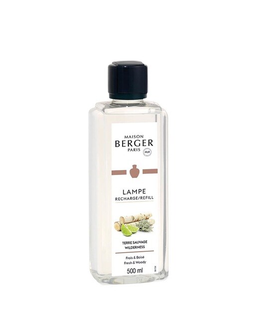 Recarga para Lamparina Catalitica Perfume Terre Sauvage 500 ml Maison Berger 1