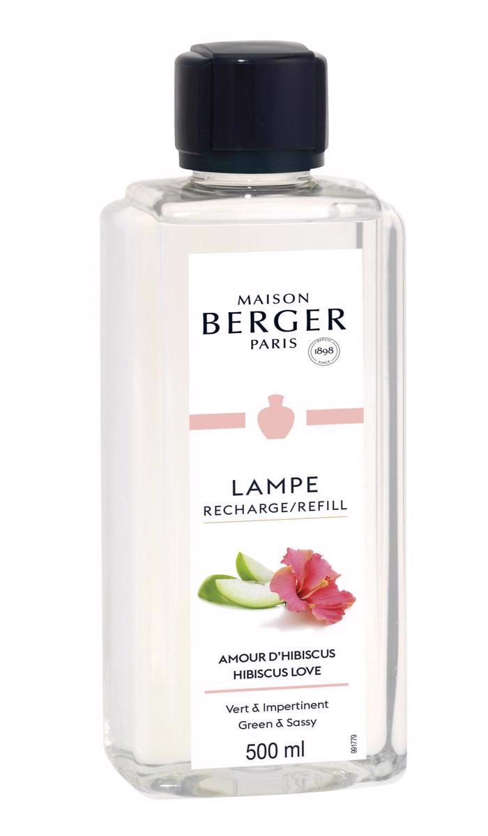 Recarga para Lamparina Catalitica Perfume Amour d'Hibiscus 500 ml Maison Berger 1