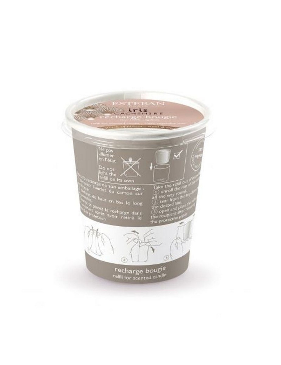 Recarga para Vela Perfumada Decorativa Recarregável Íris Cashemire - 180g 1