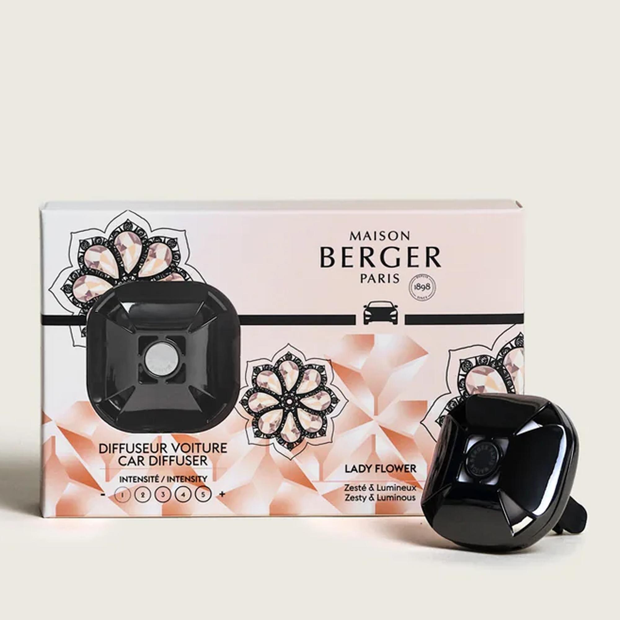 Difusor de Automóvel Eternity - Lady Flower Preto-1