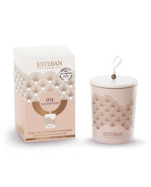 Vela Perfumada Decorativa Recarregável Íris Cashemire - 180g 1