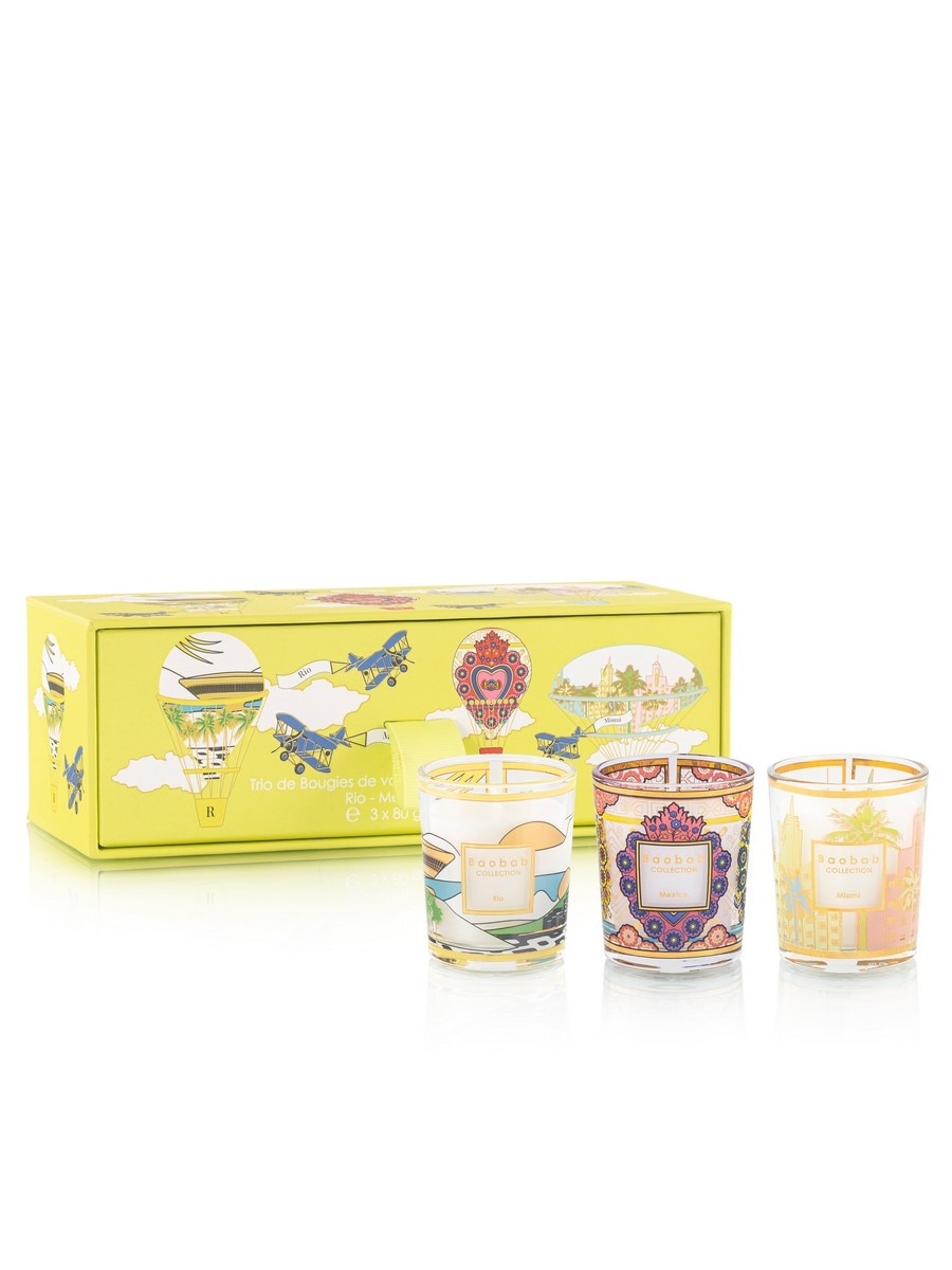 Trio Travel Candles Rio México e Miami 1