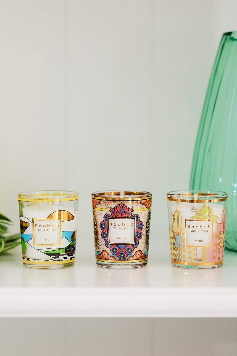 Trio Travel Candles Rio México e Miami 3