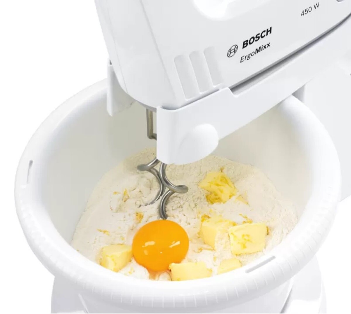 Batedeira com Taça Bosch ErgoMixx MFQ36460 de 450 W e Capacidade de 3 Litros - Branco Branco-3