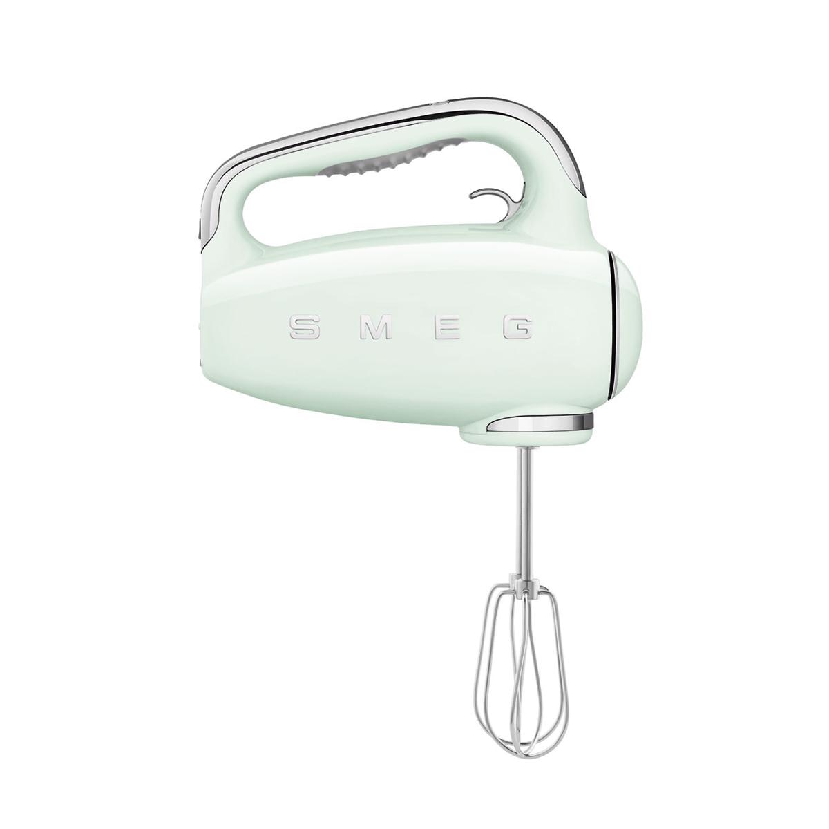 Batedeira Smeg Anni 50 HMF01PGEU de 250W com 9 Níveis de Velocidade e Função Turbo - Verde Água Polido Verde Água-3
