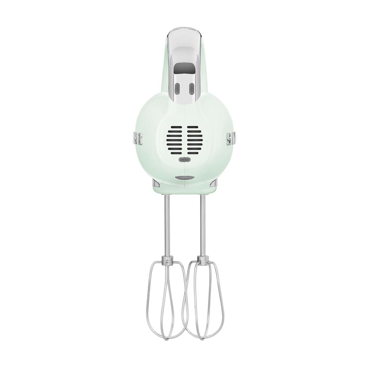 Batedeira Smeg Anni 50 HMF01PGEU de 250W com 9 Níveis de Velocidade e Função Turbo - Verde Água Polido Verde Água-4