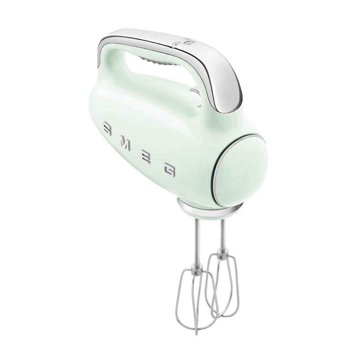 Batedeira Smeg Anni 50 HMF01PGEU de 250W com 9 Níveis de Velocidade e Função Turbo - Verde Água Polido Verde Água-8